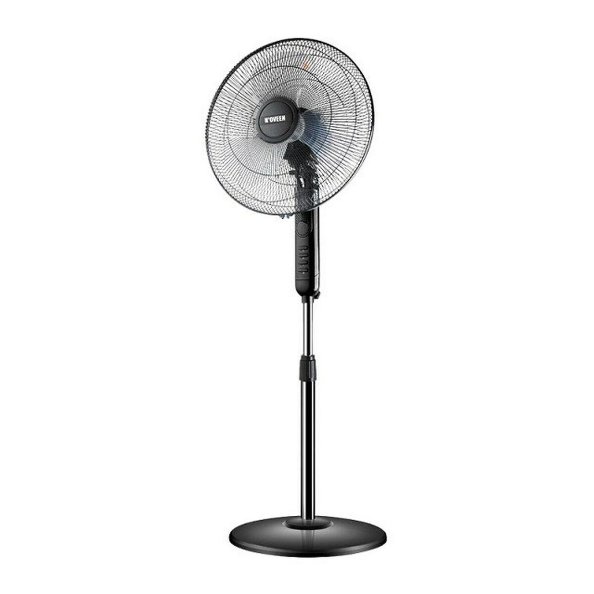 Fritstående ventilator N'oveen F450 Sort 45 W