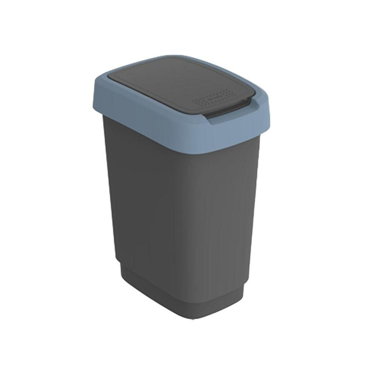 Skraldespand Rotho Twist Blue Blå Plastik 25 L