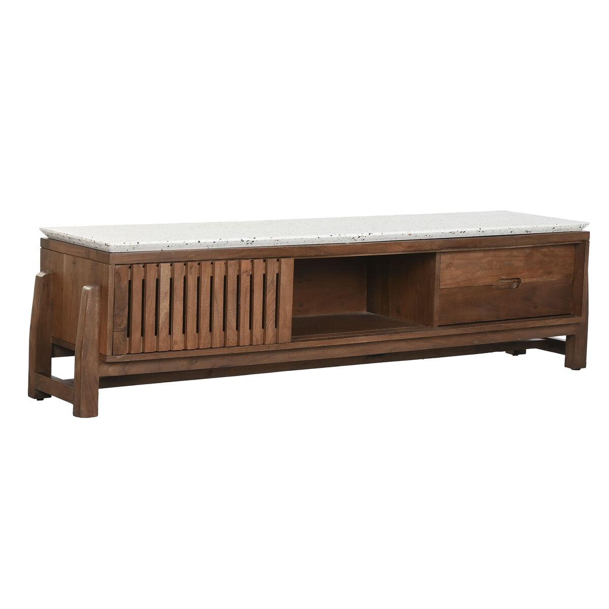 Tv-møbel i akacietræ - 166 × 46 × 52 cm