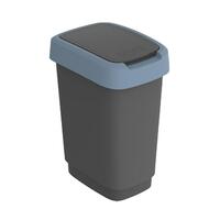 Skraldespand Rotho Twist Blue Blå Plastik 10 L