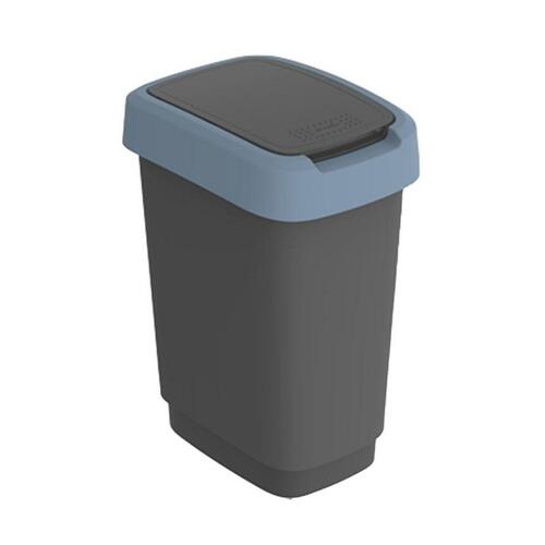 Skraldespand Rotho Twist Blue Blå Plastik 10 L