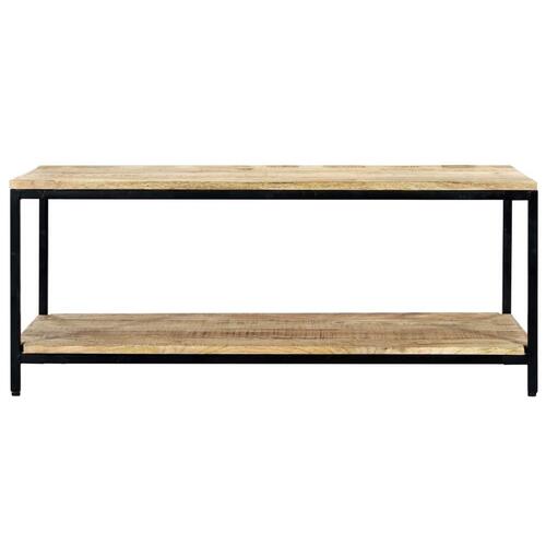 Sofabord 110 x 60 x 45 cm massivt mangotræ