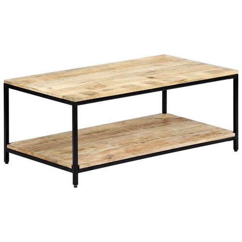 Sofabord 110 x 60 x 45 cm massivt mangotræ