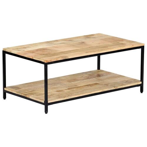 Sofabord 110 x 60 x 45 cm massivt mangotræ
