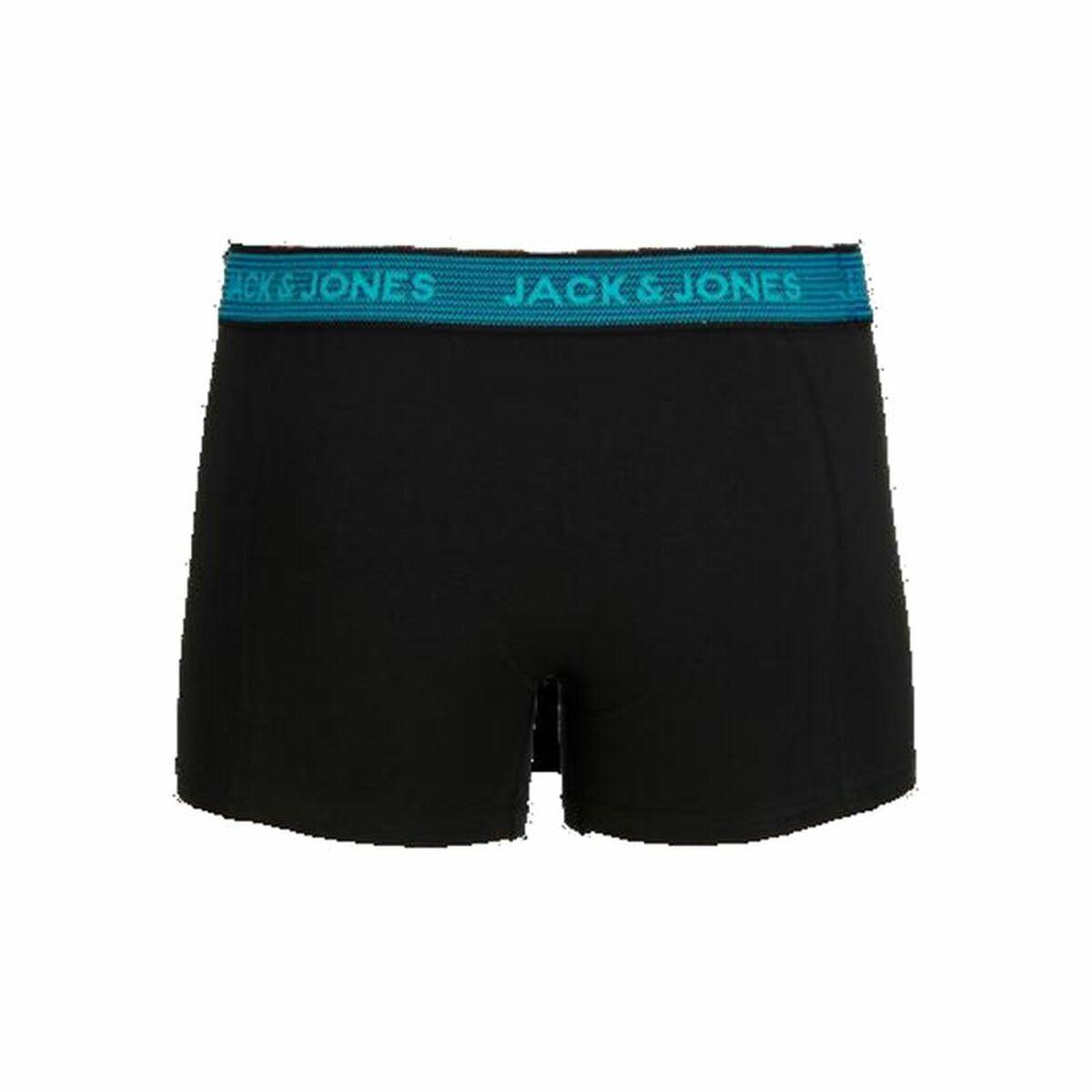 Jack & Jones 3pak underbukser/boksershorts i grå/asphalt til herre