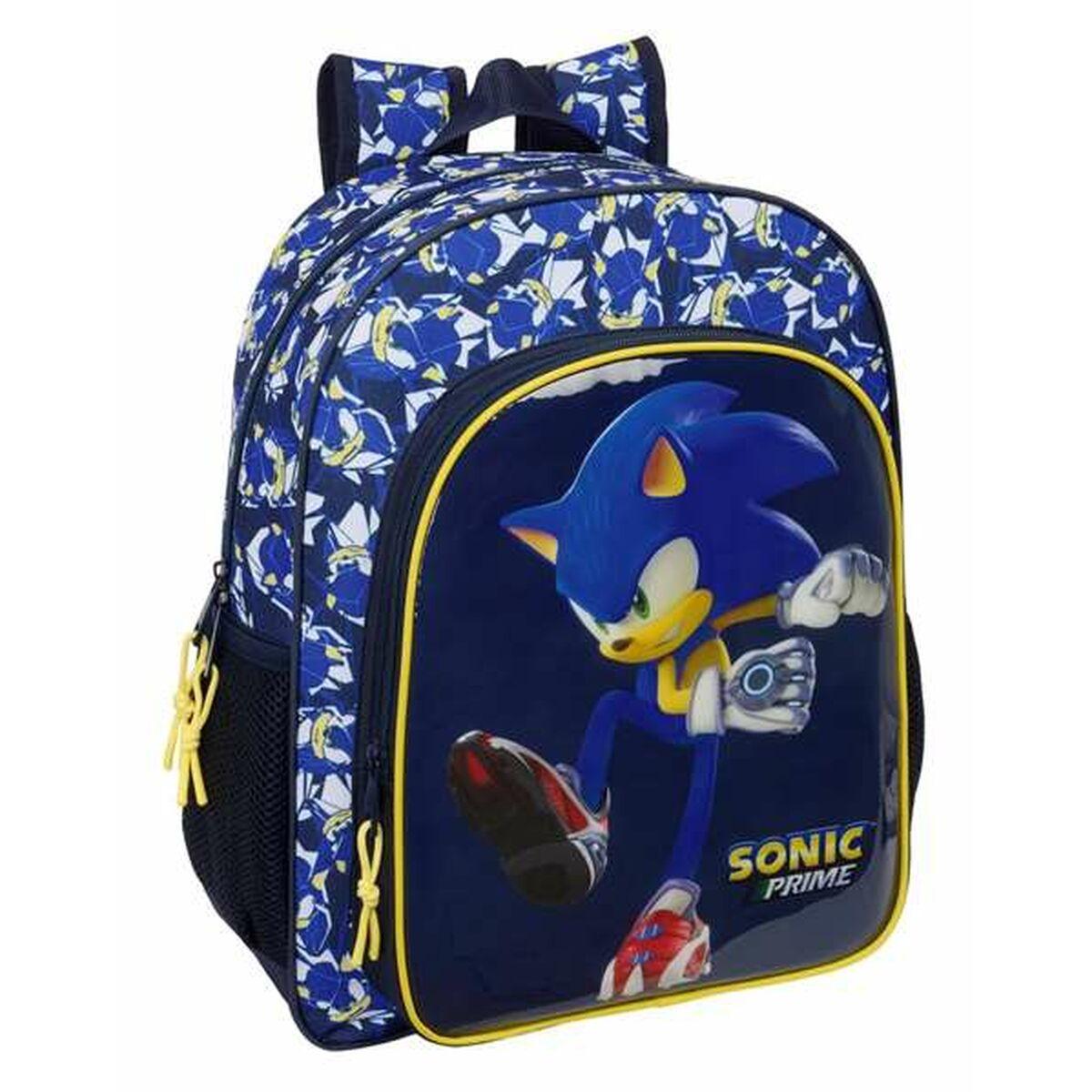 Skoletaske Sonic 32 x 38 x 12 cm