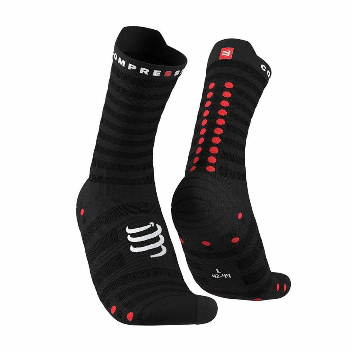 Sportsstrømper Compressport Pro Racing Sort 45-48