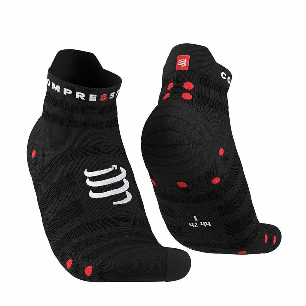 Sportsstrømper Compressport Pro Racing Sort 45-48