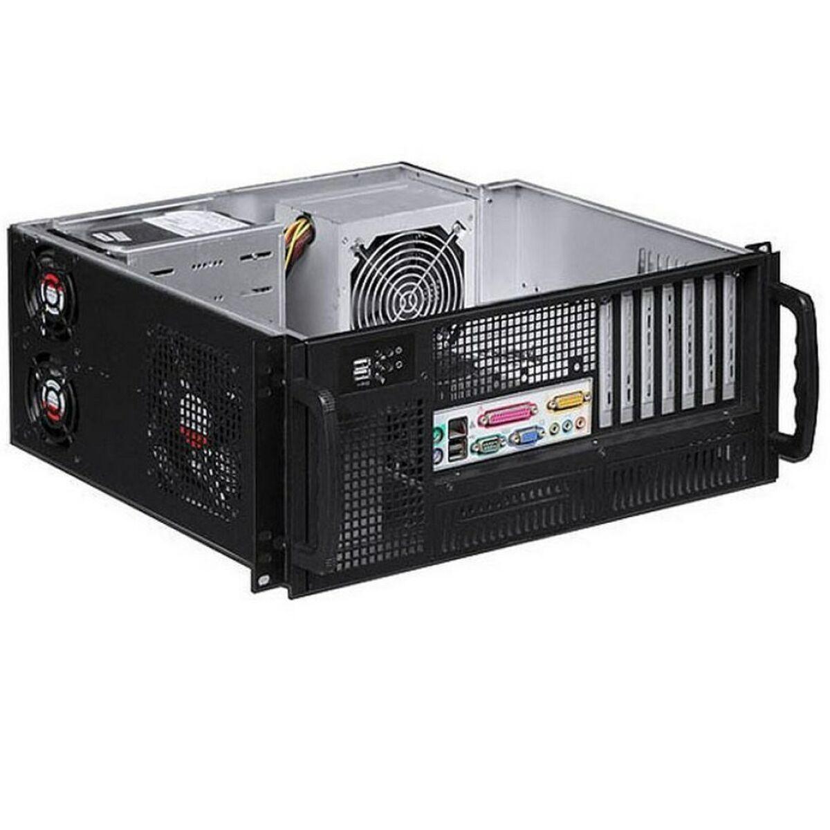 ATX Semi-tårn kasse Techly 307377 Sort