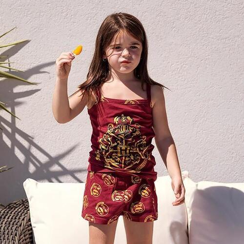 Nattøj Børns Hogwarts Harry Potter Rød 12 år