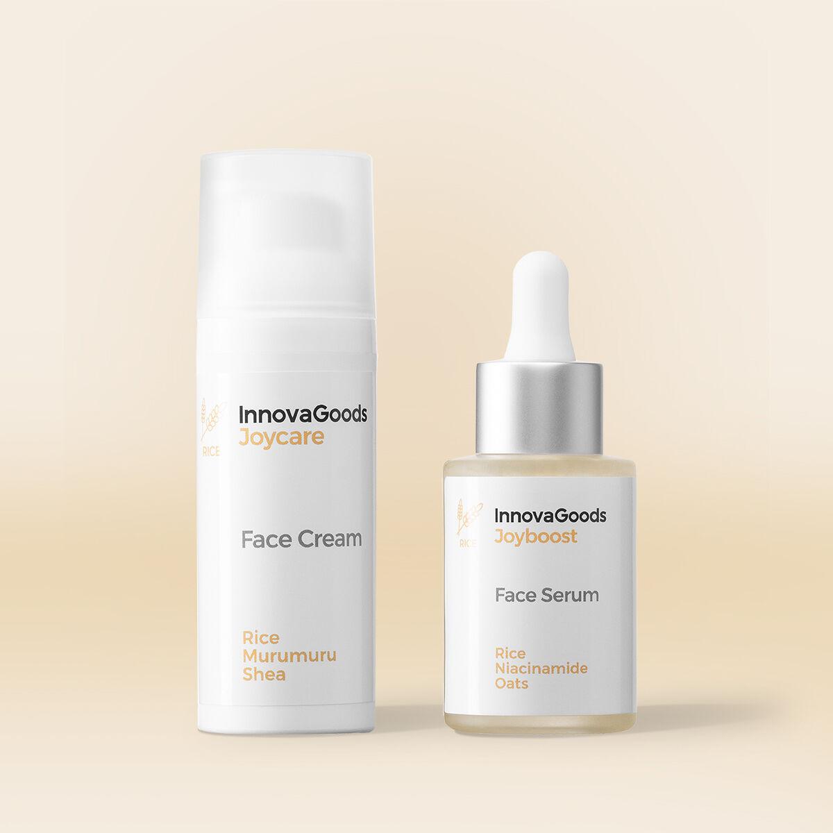 Rice ansigtsplejesæt - fugtighedscreme + serum