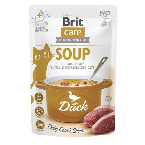 Snack for Cats Brit Care Soup Duck And