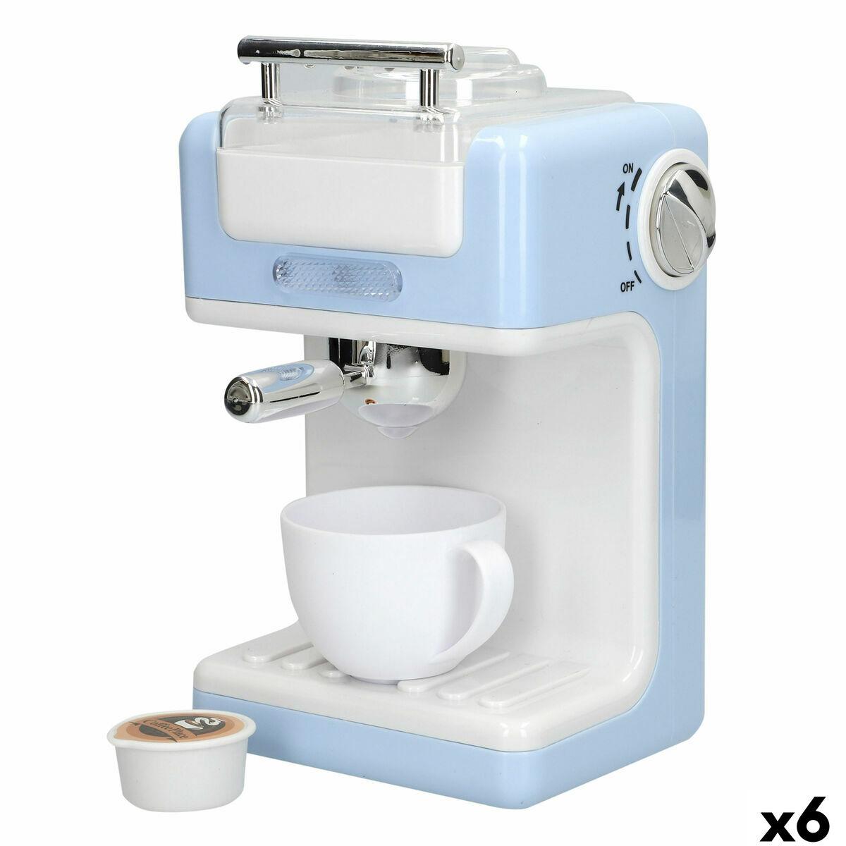 Legetøjs kaffemaskine Colorbaby 6 enheder