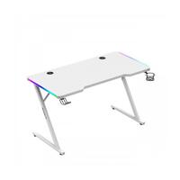 Skrivebord Gaming Huzaro HZ-Hero 2.5 White RGB Hvid 120 x 75 x 60 cm