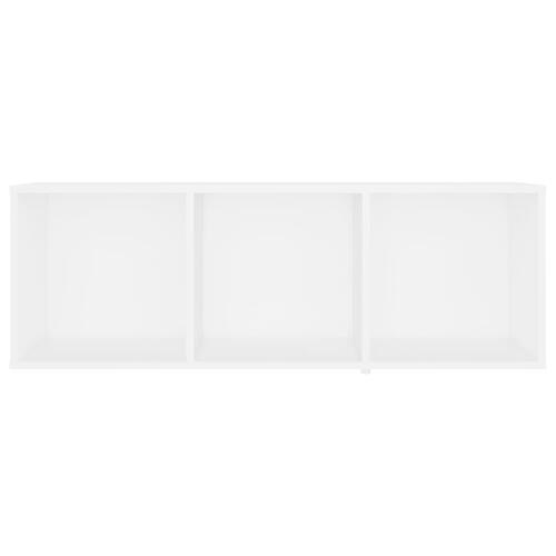 Tv-skabe 3 stk. 107x35x37 cm konstrueret træ hvid