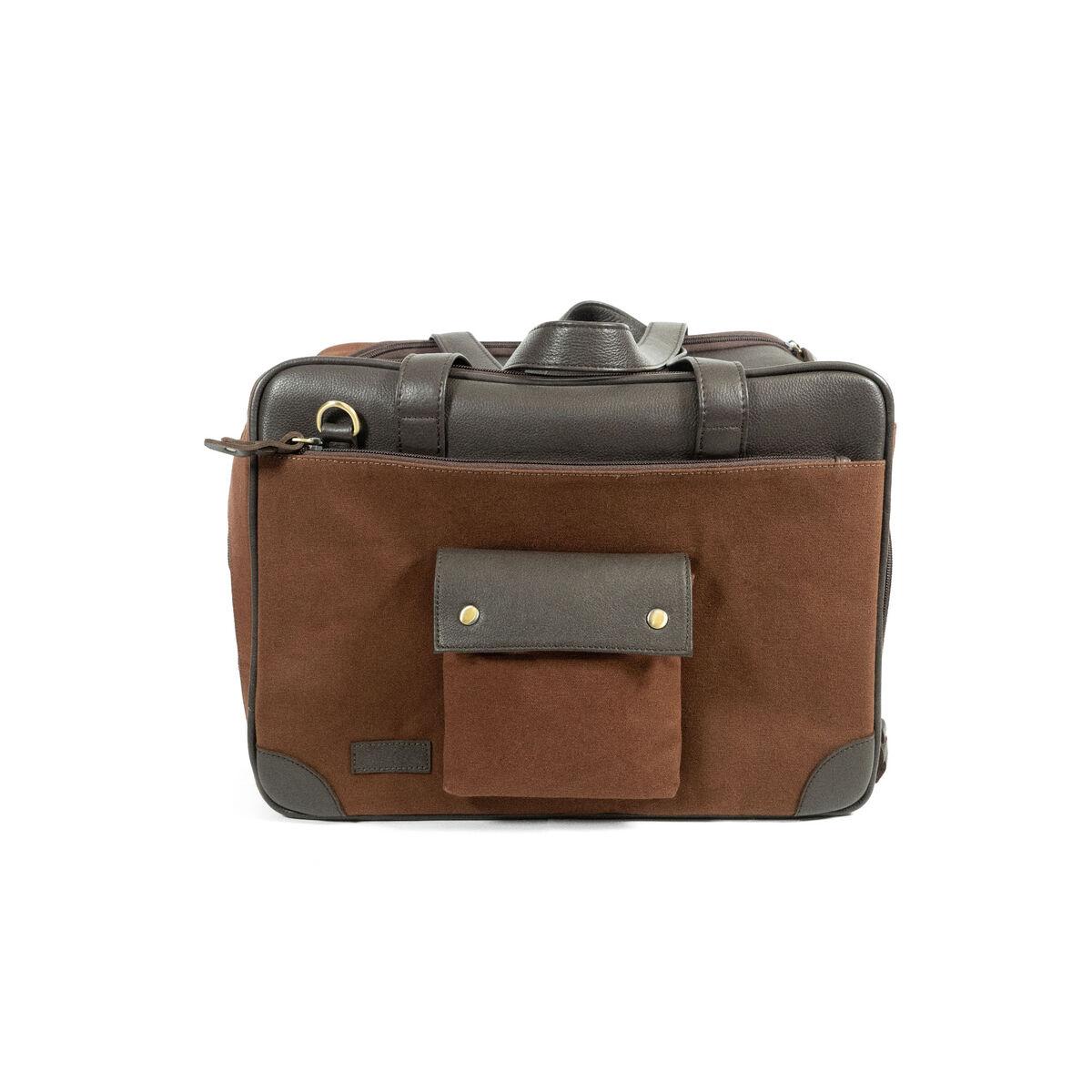 Gloria Pet taske SHANTI - Brun hundetaske i læder