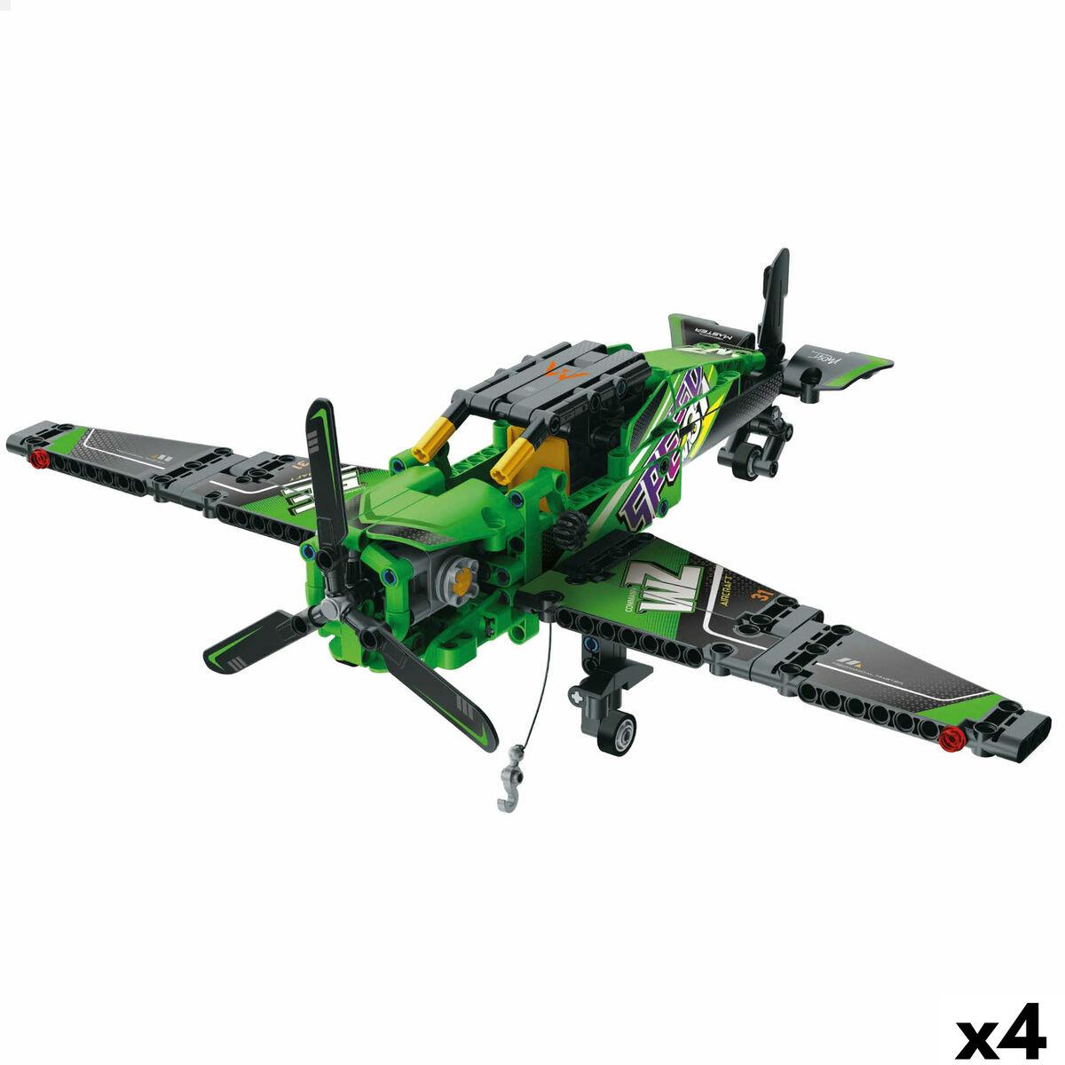 Konstruktionsspil - Multifarvet fly, plastik, 4 enheder (+6 år)