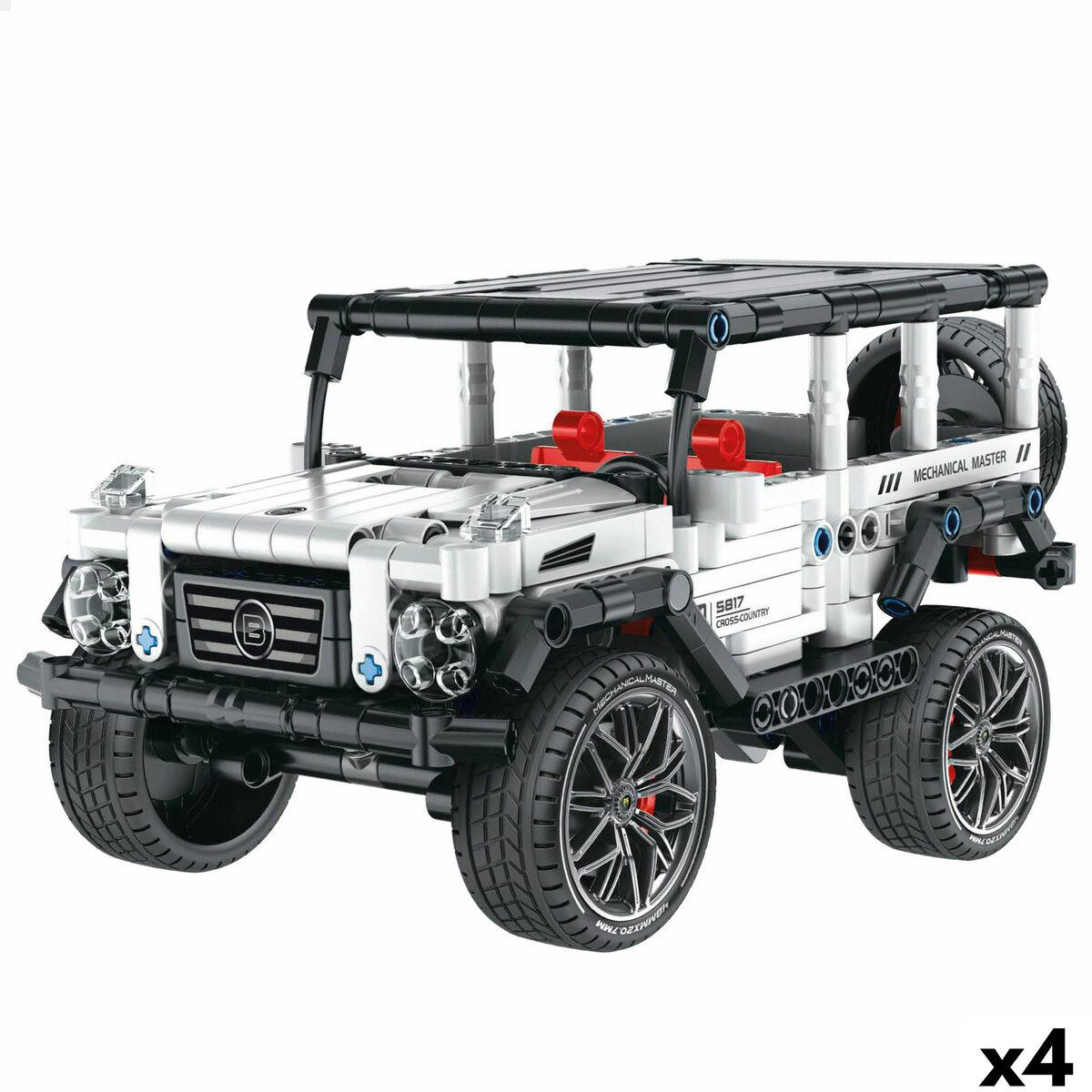 Konstruktionsspil bil - byggesæt med 434 dele (multifarvet)