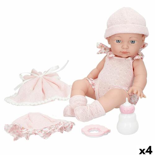 Baby Dukke Colorbaby 15 x 30 x 10 cm 4 enheder