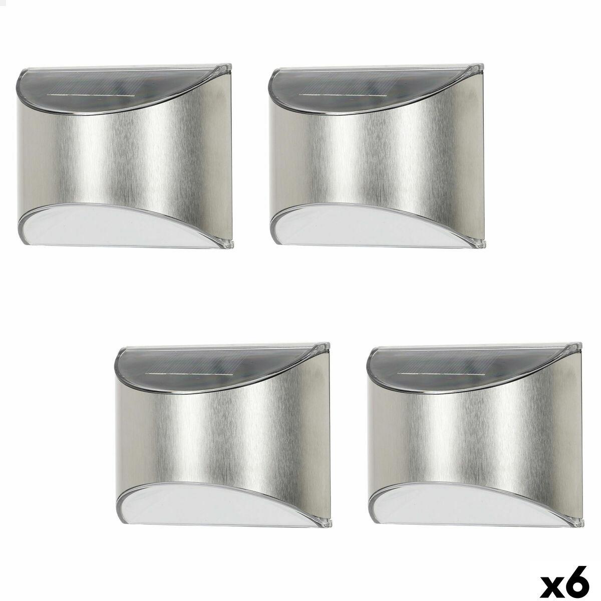 Aktive solcelledrevet spotlight - 10 × 8 × 5 cm (sæt med 6)