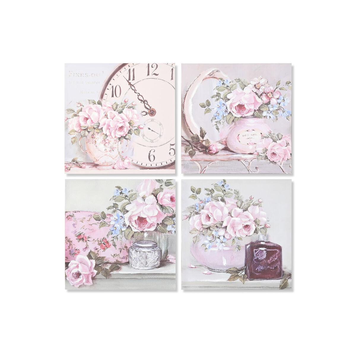 Lærredsmaleri - Roser, håndmalet, 60 × 60 cm