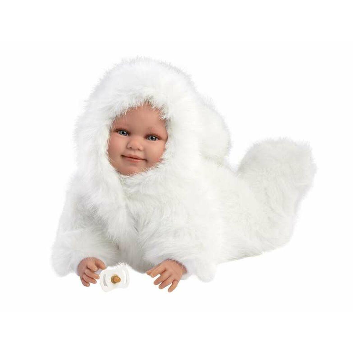 Llorens Babydukke Luka - hvid