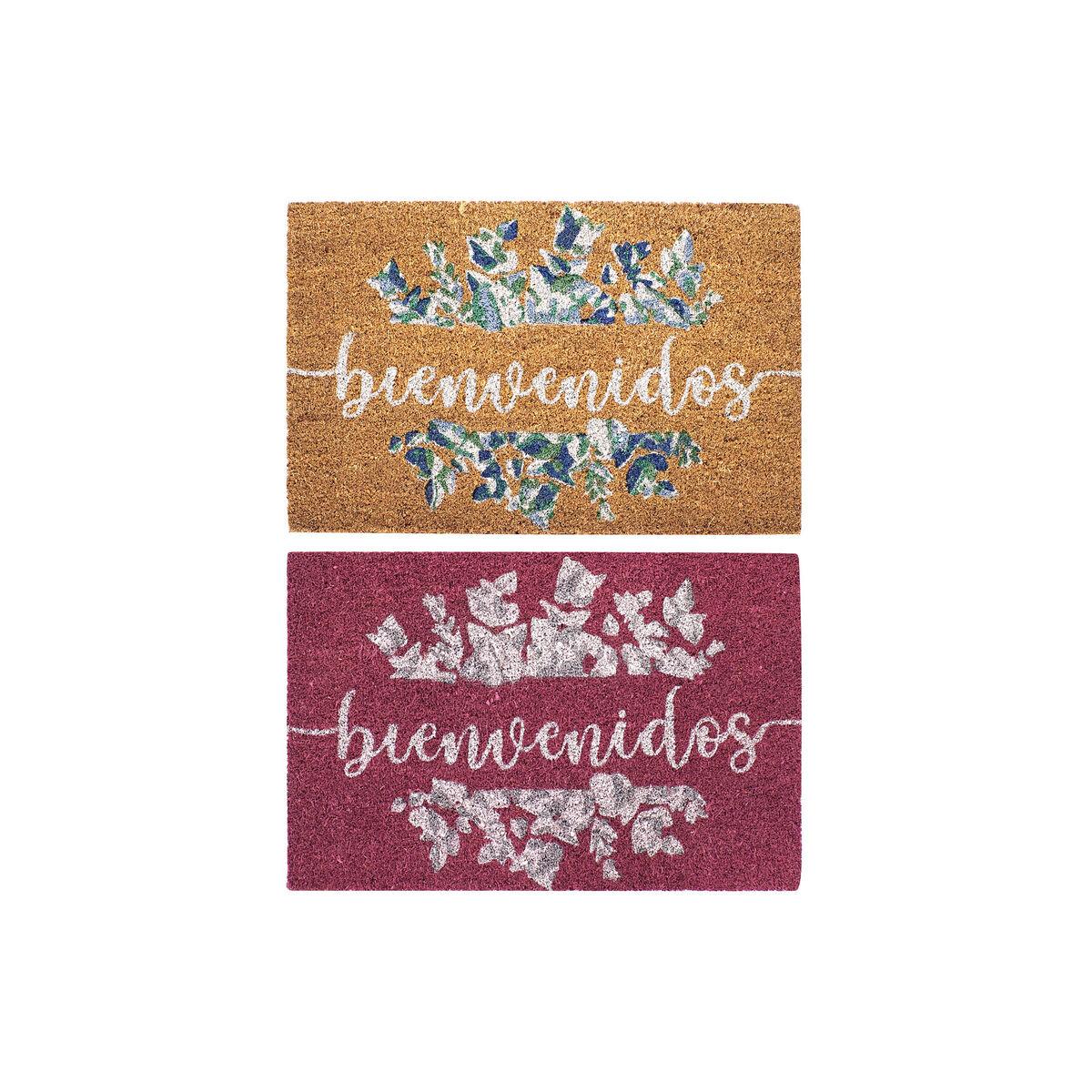 Dørmåtte i kokos - 2 stk. (60 × 40 cm)