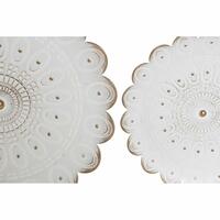 Dekorativ figur DKD Home Decor (5 Dele) (2 enheder) Moderne (35 x 2 x 35 cm)