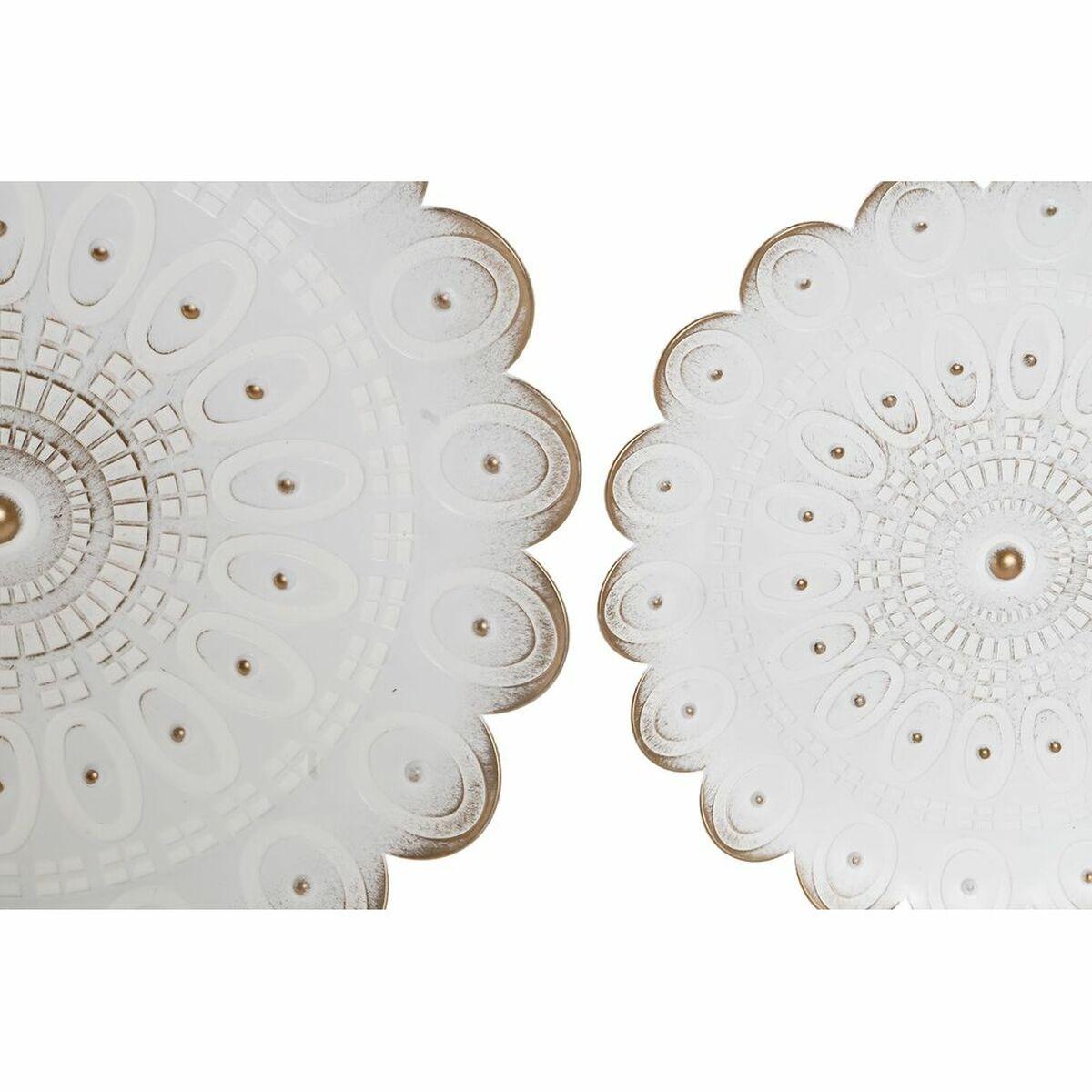 Dekorativ figur DKD Home Decor (5 Dele) (2 enheder) Moderne (35 x 2 x 35 cm)