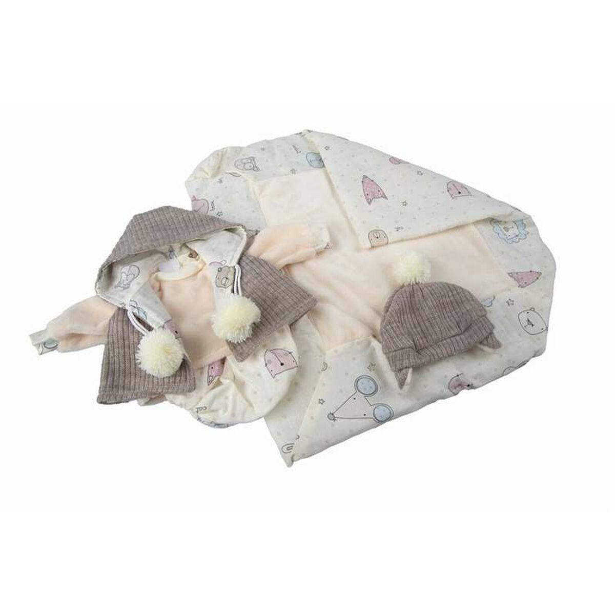 Dukketøj til babydukke Arias - gavesæt med tøj og tilbehør