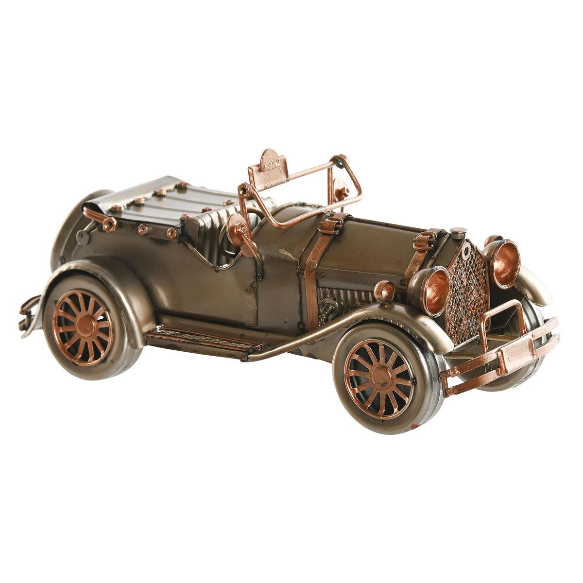 Dekorativ figur - gylden/sølv vintage bil 21 × 9 × 10 cm