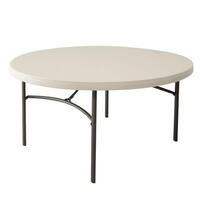 Sofabord Lifetime Flødefarvet 152 x 74 x 152 cm Stål Plastik
