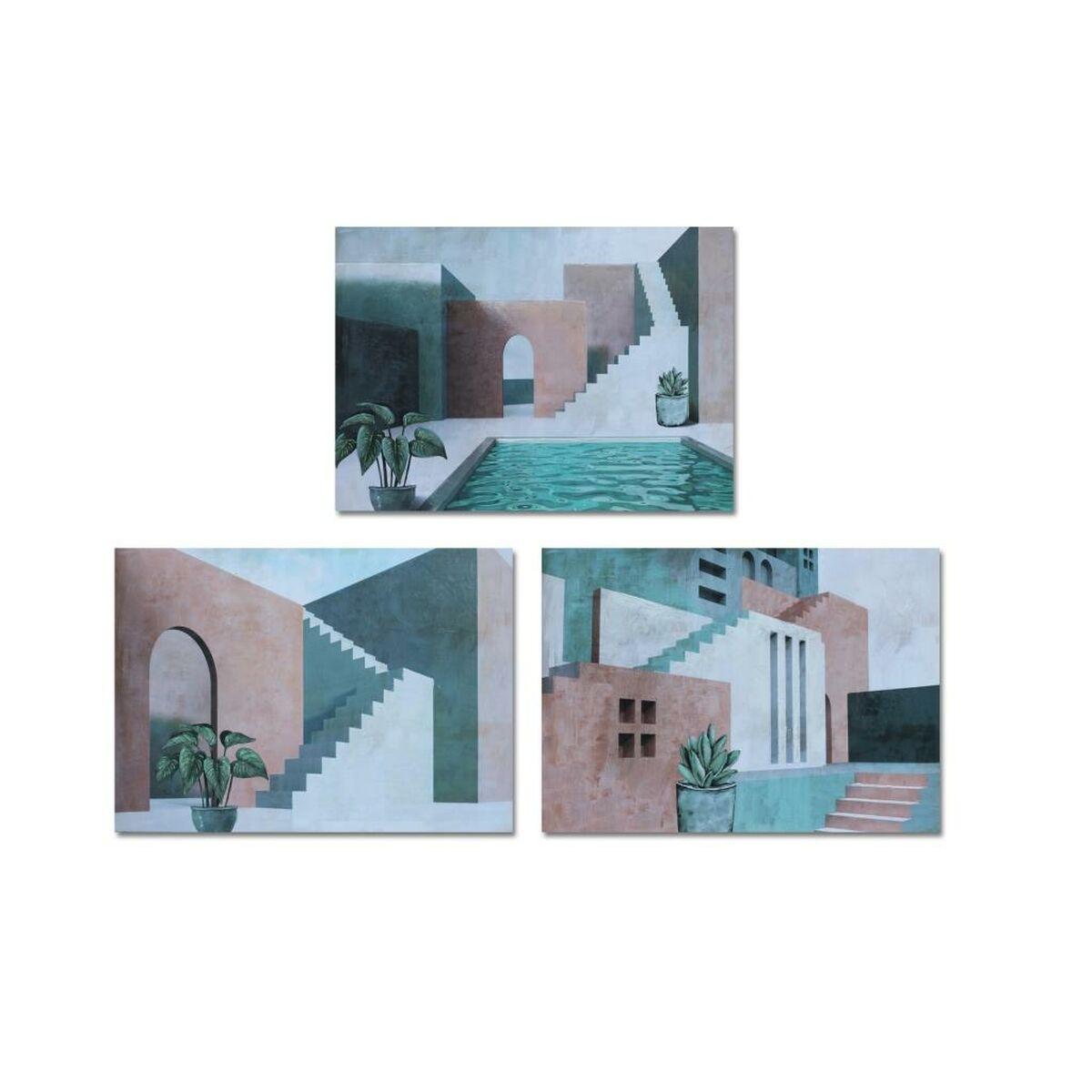 Lærredsmaleri - Træ/MDF, 70 × 1,8 × 50 cm