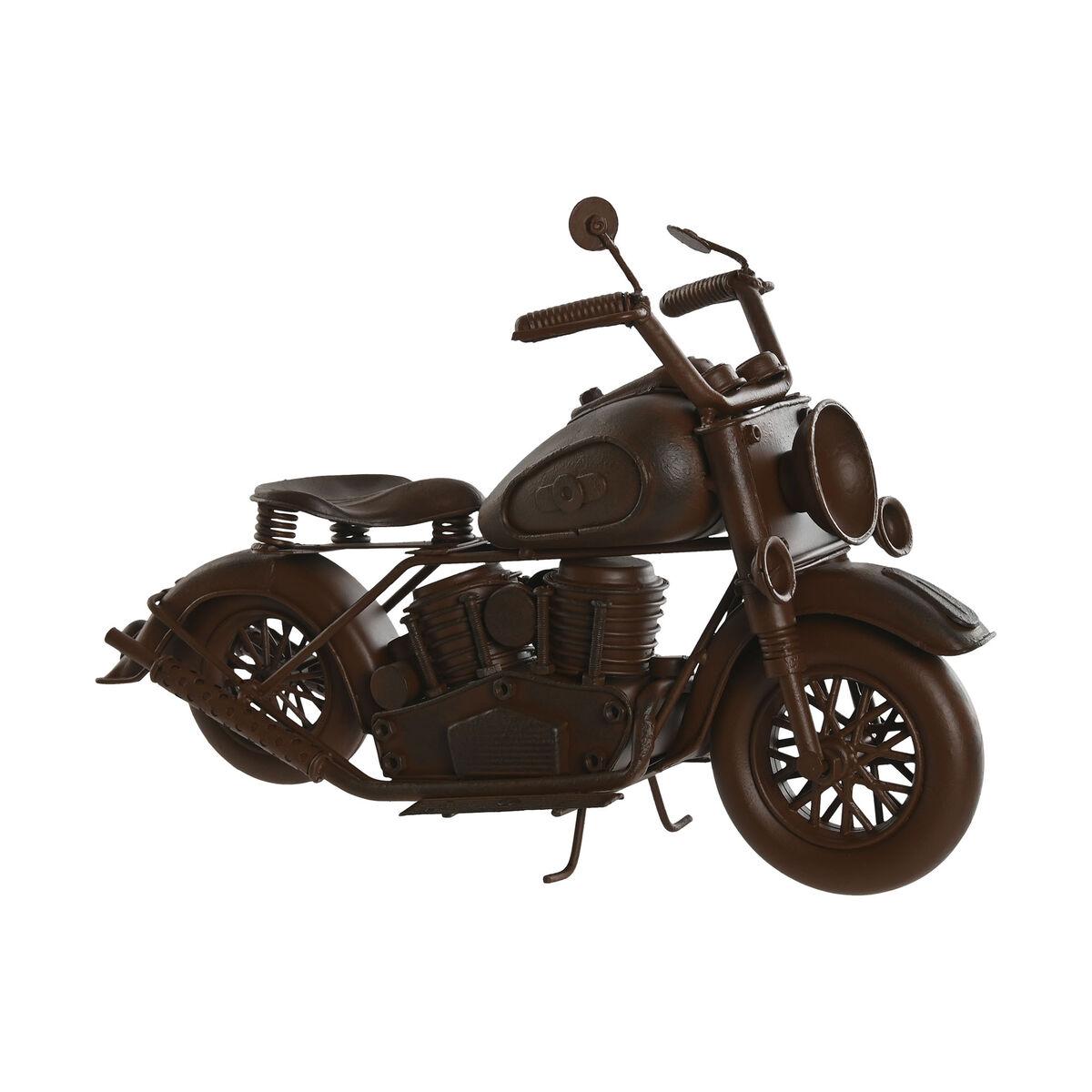 Dekorativ figur - motorcykel i bronze, vintage 32 × 14,5 × 19,5 cm
