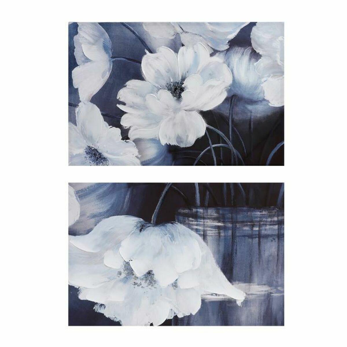 Håndmalet lærred på MDF - 90 × 60 cm