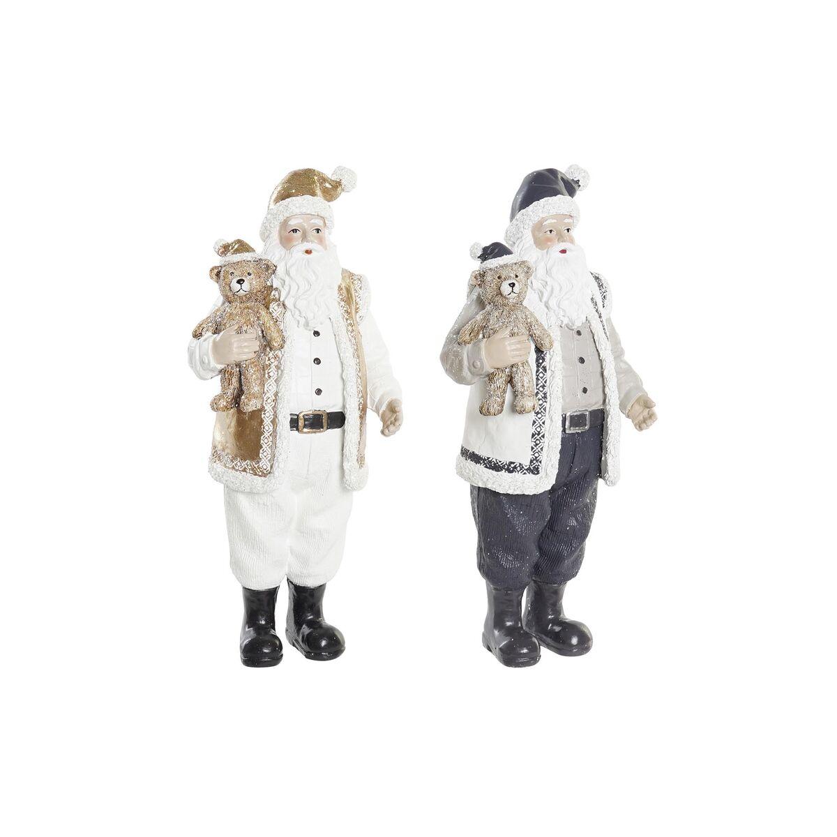 Julemand i harpiks - 2 stk. (12 × 9 × 27 cm)