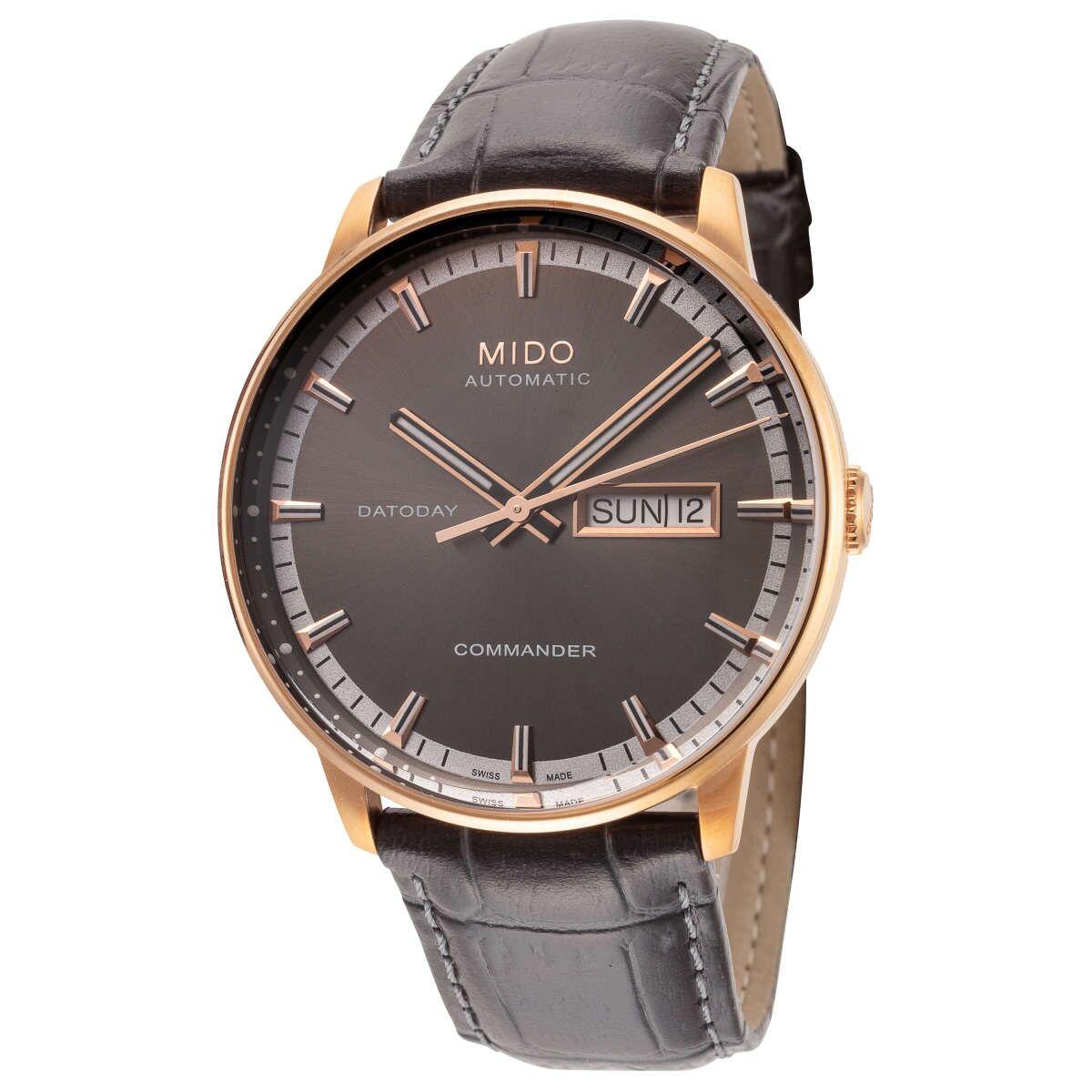 Mido Commander II Gent herreur Ø 40 mm - automatisk, læderrem
