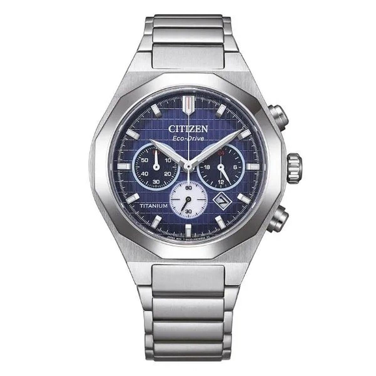 Citizen herreur SUPER TITANIUM - sølvfarvet armbåndsur