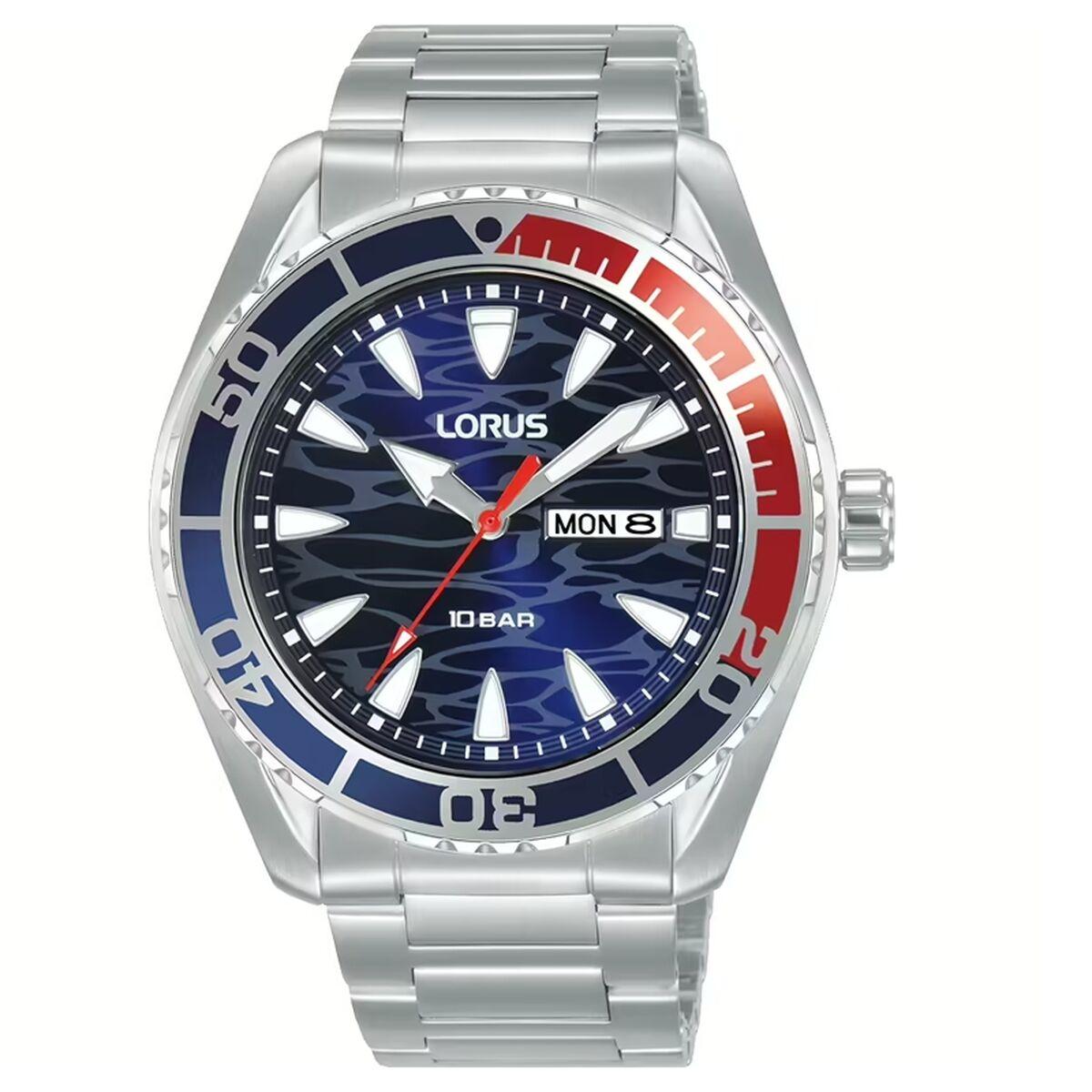 Lorus herreur RH383AX9 - sølvfarvet armbåndsur