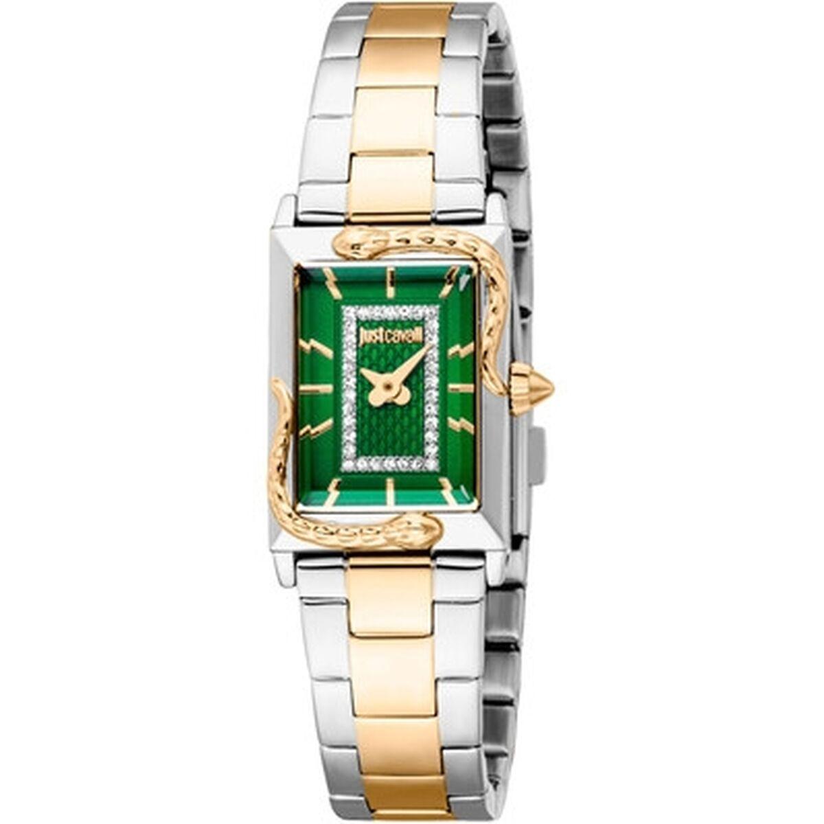 Just Cavalli Dameur DOLCEZZA SNAKE - sølv/guld, rustfrit stål