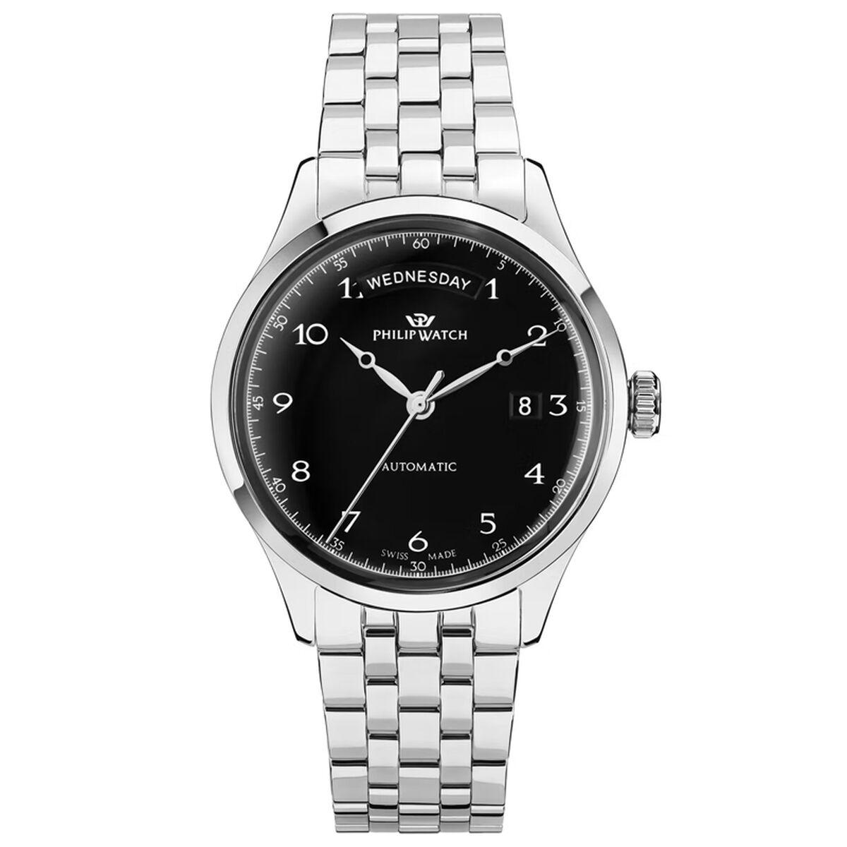 Philip Watch herreur R8223225002 - sølvfarvet armbåndsur