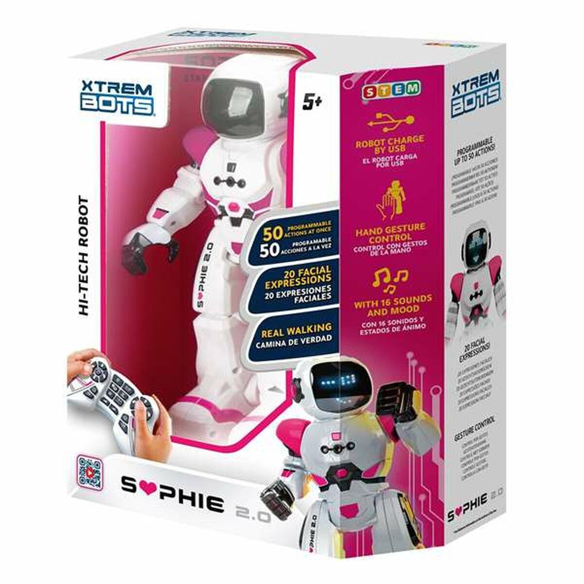 Xtrem Bots Sophie 2.0 - pædagogisk robotlegetøj med håndbevægelser
