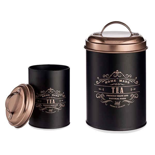 Blik Tea Metal 1500 ml (11,3 x 18,6 x 11,3 cm)