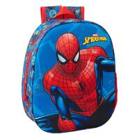 Skoletaske Spider-Man Rød Marineblå 27 x 33 x 10 cm