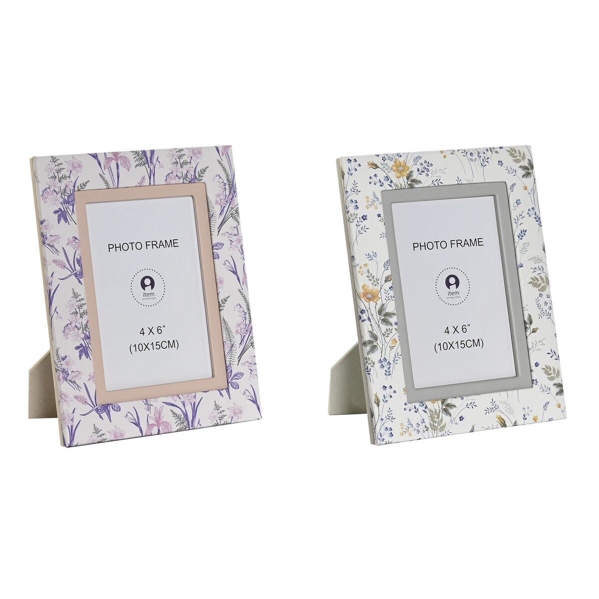 Skuldertaske til damer - 2 stk., hvid/grå/syren/lyserød, 16,5 × 2 × 21,5 cm