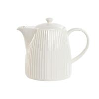 Tekande Home ESPRIT Hvid Porcelæn 1 L