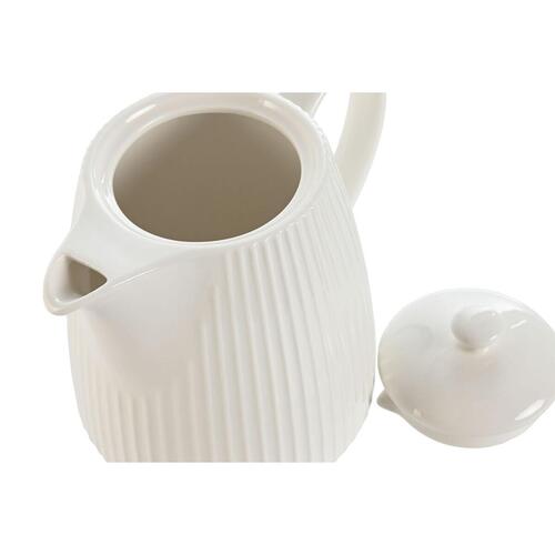 Tekande Home ESPRIT Hvid Porcelæn 1 L