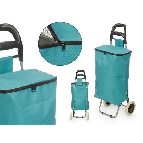 Indkøbsvogn Kinvara RS-020 NO.45 Turkisblå 32 L 94 x 9 x 34,5 cm (6 enheder)