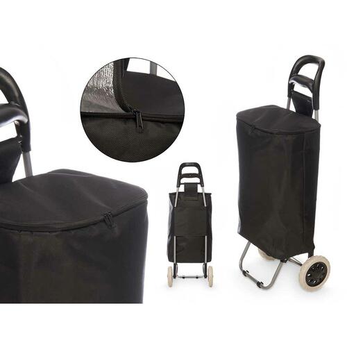 Indkøbsvogn Kinvara RS-020 BLACK Sort 32 L 94 x 9 x 34,5 cm (6 enheder)