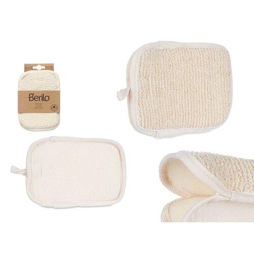 Skrubbehandske Berilo B7081-5 Hvid Beige (12 enheder)